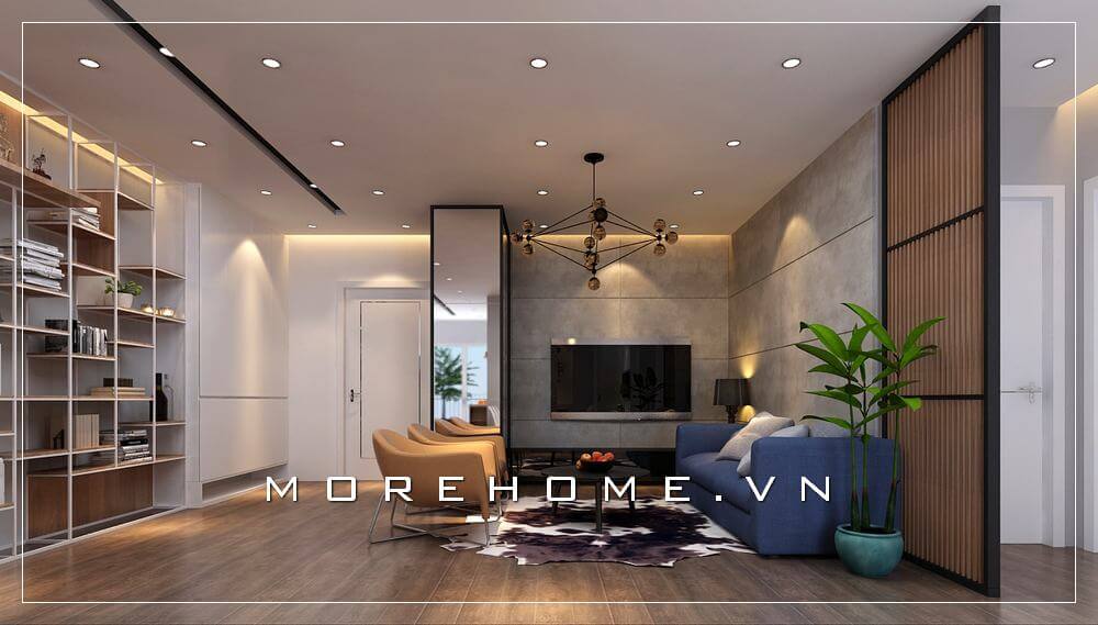  Chọn thiết kế nội thất hiện đại đem sự tiện nghi đến căn hộ của bạn